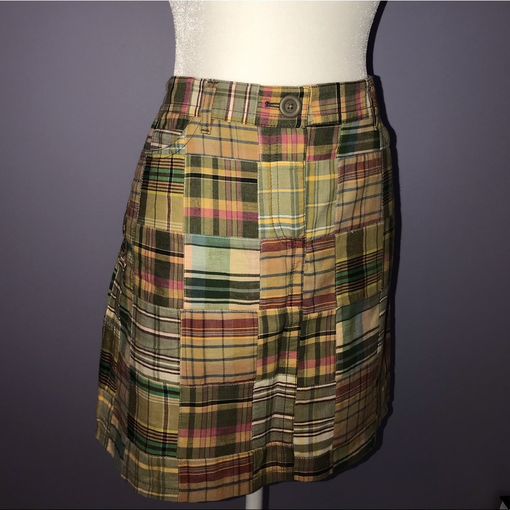 Like New LOFT Madras Skirt